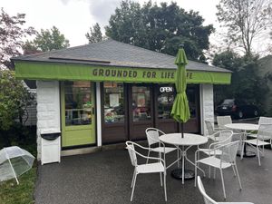   at Grounded for Life Cafe in Clinton