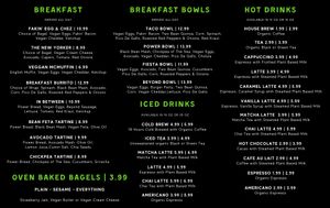 Amazing Breakfast Selection! at Grounded for Life Cafe in Clinton