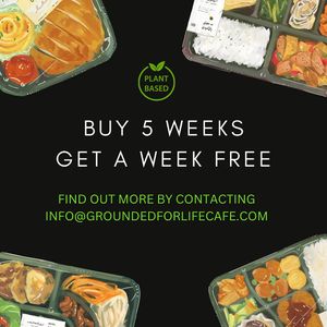 Chef prepared meal prep! at Grounded for Life Cafe in Clinton