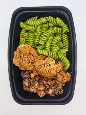 Harissa Roasted Cauliflower Meal Prep Menu Item at Grounded for Life Cafe in Clinton