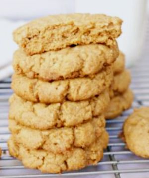 GF peanut butter cookie, GF at Grounded for Life Cafe in Clinton