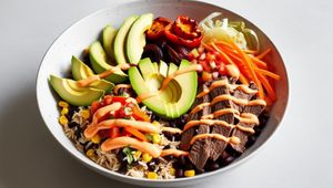 Seitan Lover Bowl at Grounded for Life Cafe in Clinton