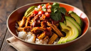 BBQ Jackfruit Bowl at Grounded for Life Cafe in Clinton