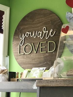 Why thanks! Appreciate that! at Grounded for Life Cafe in Clinton