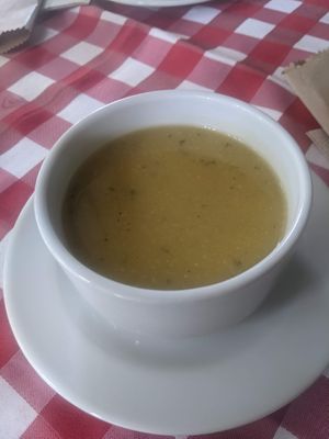 Soup (included in daily menu for 25.000 COP) - 4.5/5  at El Arbol de la Vida - Maybe closed in Medellin