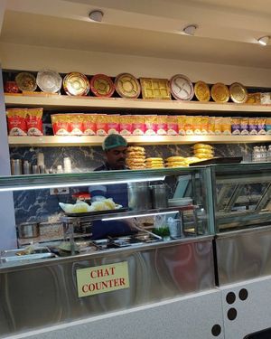 Counter at Gautam Sweets - Tip Top in Kathmandu