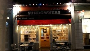 at night at Sundowners in Exmouth