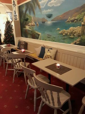 inside at Sundowners in Exmouth