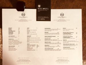 menu february 2018 at Kuddelmuddel Cafe  in Berlin