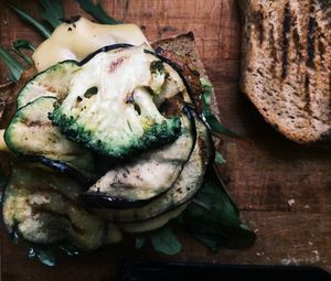 burger at Kuddelmuddel Cafe  in Berlin