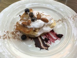 pancake at Kuddelmuddel Cafe  in Berlin