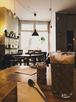 Super cozy.  at Kuddelmuddel Cafe  in Berlin