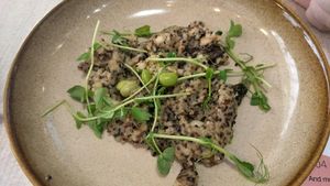 mushroom quinoa risotto at BMS Organics - Seremban 2 in Seremban