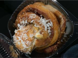 Vegan Salted Caramel  at Sweet Dough Cafe in Rancho Cucamonga