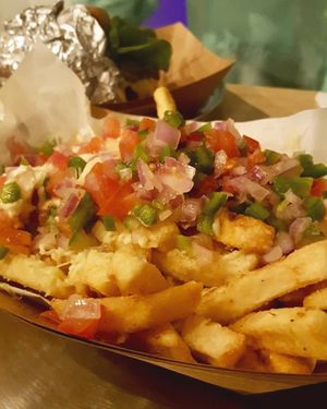 Chips at Vurger Joint in Santiago