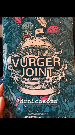 @drnicosoto at Vurger Joint in Santiago