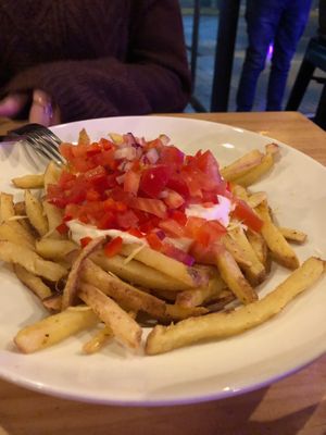 Papitas at Vurger Joint in Santiago