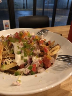Papitas at Vurger Joint in Santiago