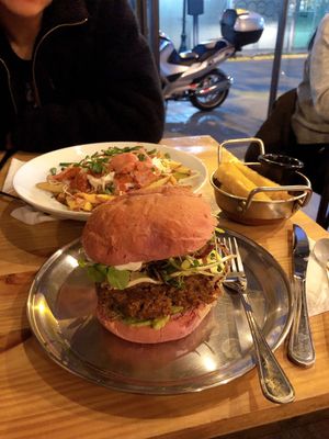 Pride burger  at Vurger Joint in Santiago