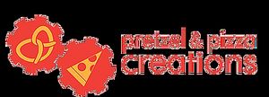 logo at Pretzel and Pizza Creations in Hagerstown
