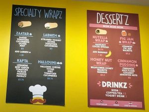 menu 2 at Barbonzai in Lake Forest