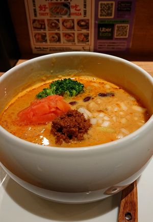 Yummy! at Noodle Stand in Tokyo