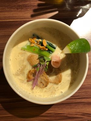 Vegan ramen at Noodle Stand in Tokyo