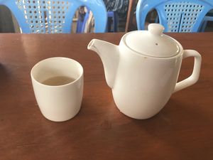 fresh ginger tea  at Paw Paw in Nyaungshwe