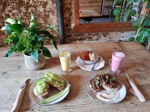 Brunch at W6 Garden Centre Cafe  at W6 Garden Centre Cafe in West London