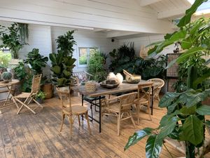 W6 Garden at W6 Garden Centre Cafe in West London