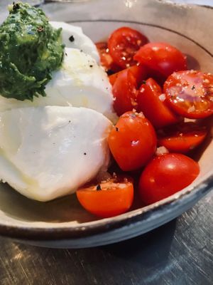 Greek Side Salad  at W6 Garden Centre Cafe in West London