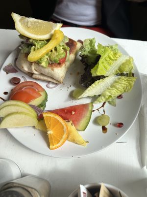 Vegan chimichanga   at the third cafe in Liverpool