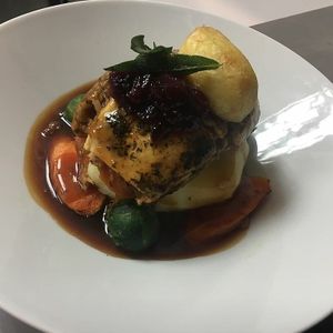 Tasty Christmas dinner  at Eat Street in Belfast