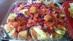 salad at Veganos Kitchen in Las Vegas