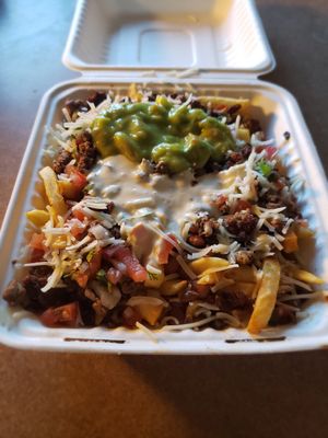 Impossible fries at Veganos Kitchen in Las Vegas