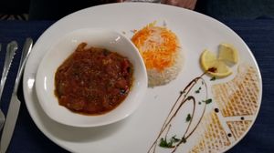 Celo Khoresh Gheime at Cardamom Persian Palace in Como