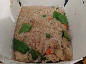 Friend rice, no egg. at So Good China Restaurant in Blaine