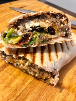 Pita Wrap at Alchemy Vegan in Chiang Mai