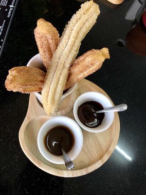 Gimme Churros  at Alchemy Vegan in Chiang Mai