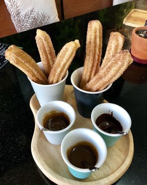 Churros for Two  at Alchemy Vegan in Chiang Mai