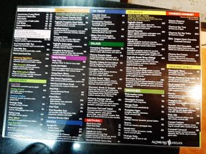 New menu at Alchemy Vegan in Chiang Mai