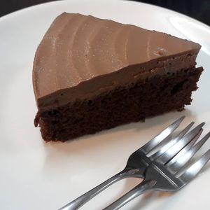 Choco Cake at Alchemy Vegan in Chiang Mai