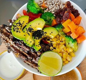 Vegballs Buddha Bowl at Alchemy Vegan in Chiang Mai