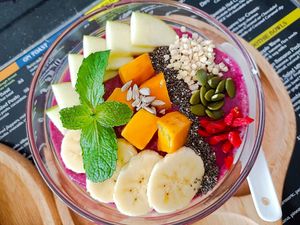 Smoothie Bowl at Alchemy Vegan in Chiang Mai