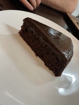 Chocolate cake   at Alchemy Vegan in Chiang Mai