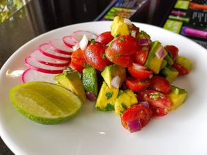 Avocado Salad at Alchemy Vegan in Chiang Mai