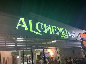   at Alchemy Vegan in Chiang Mai