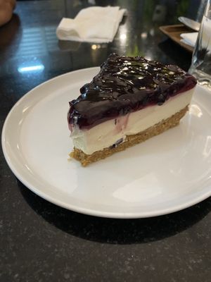 Blueberry Cheesecake  at Alchemy Vegan in Chiang Mai