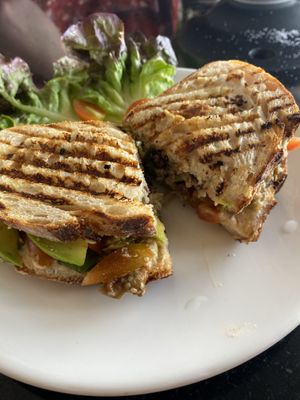 Panini   at Alchemy Vegan in Chiang Mai