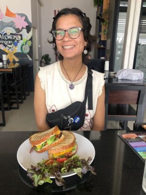   at Alchemy Vegan in Chiang Mai
